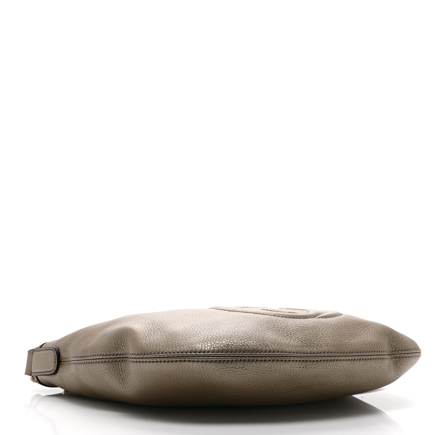 Pebbled Calfskin Small Soho Hobo Fango