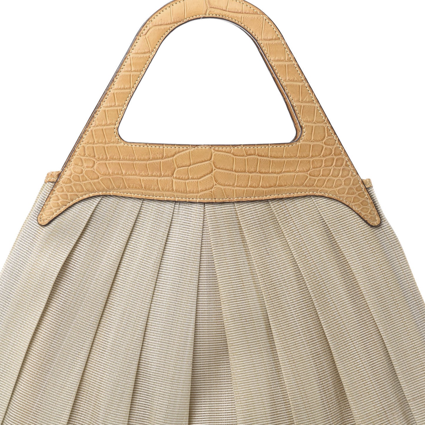 Toile Crocodile Petit H Tote