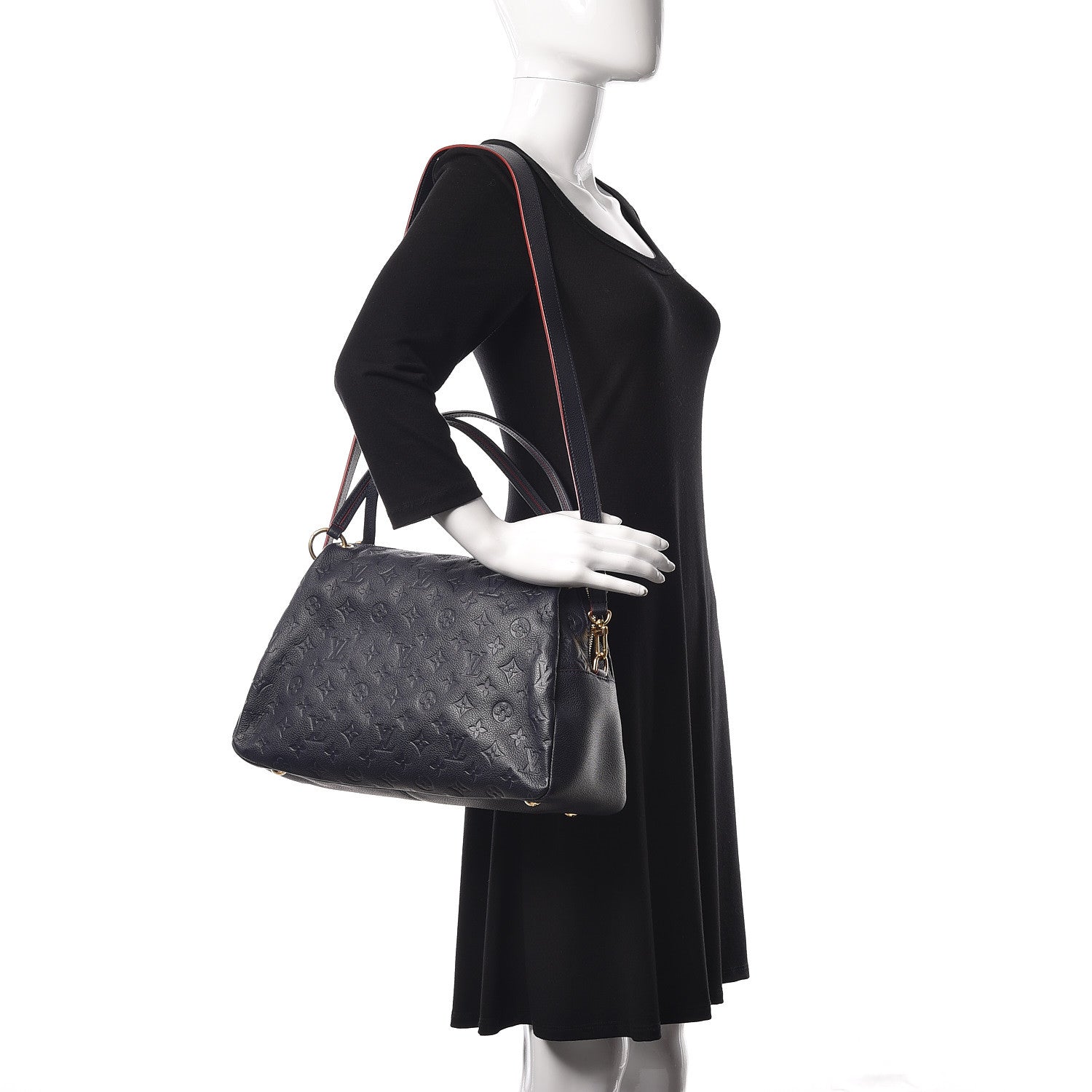 Louis Vuitton Empreinte Ponthieu PM Marine Rouge 2 of 9