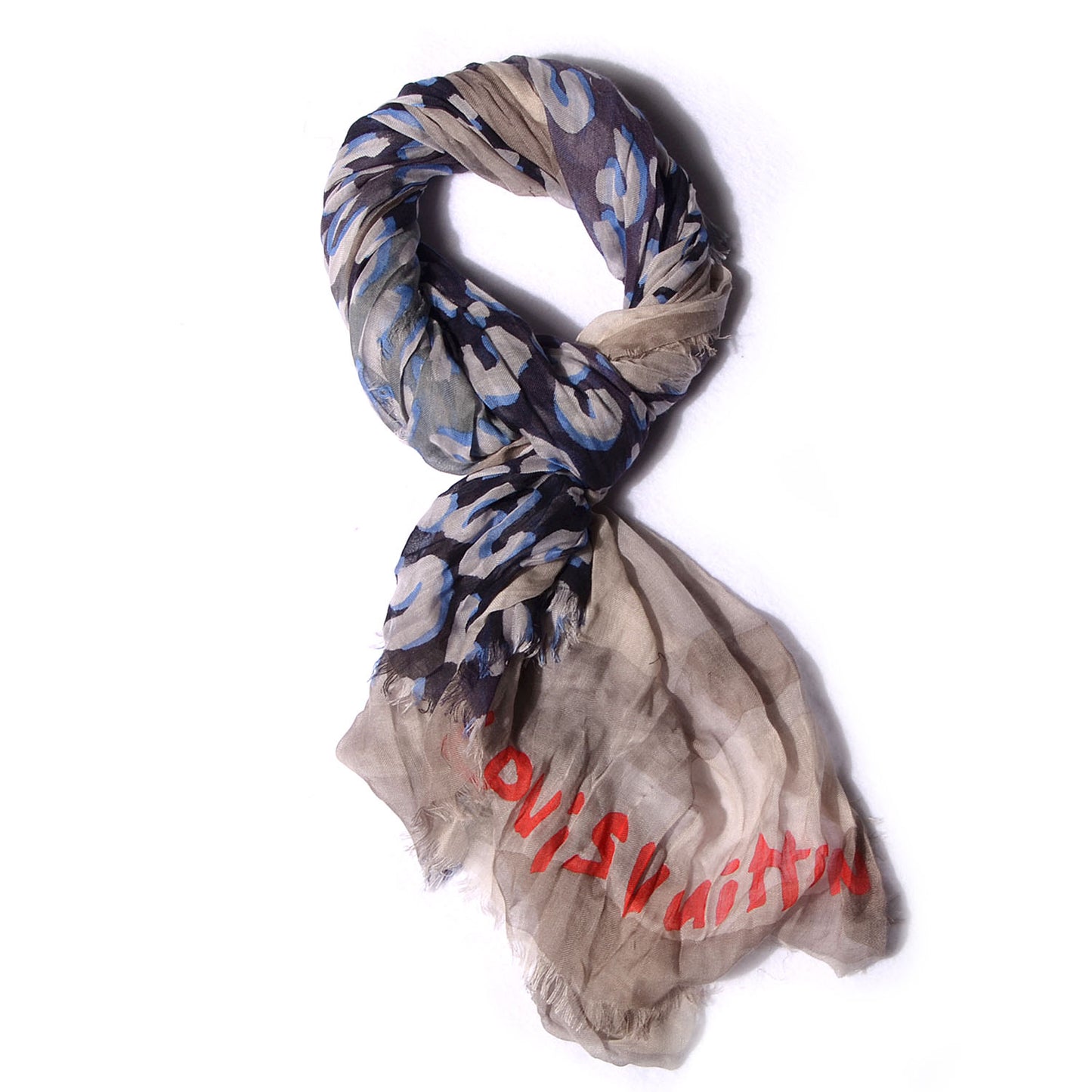 Cashmere Silk Leo Stole Taupe