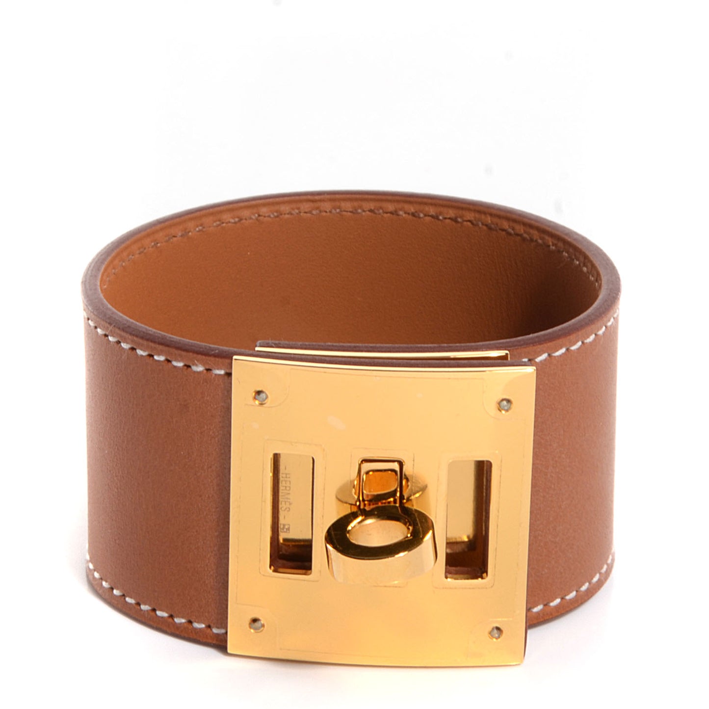 Natural Barenia Kelly Dog Bracelet