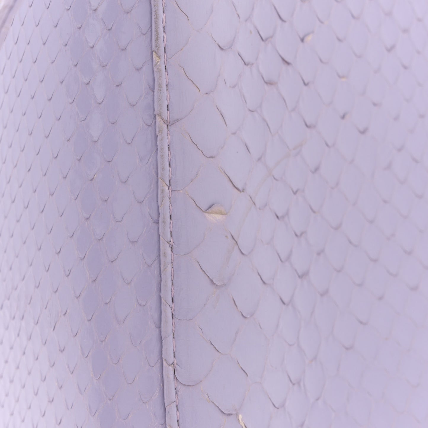 Snakeskin Medium Lady Dior Purple