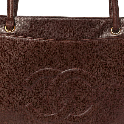 Chanel Caviar Timeless CC Tote Brown 7 of 11