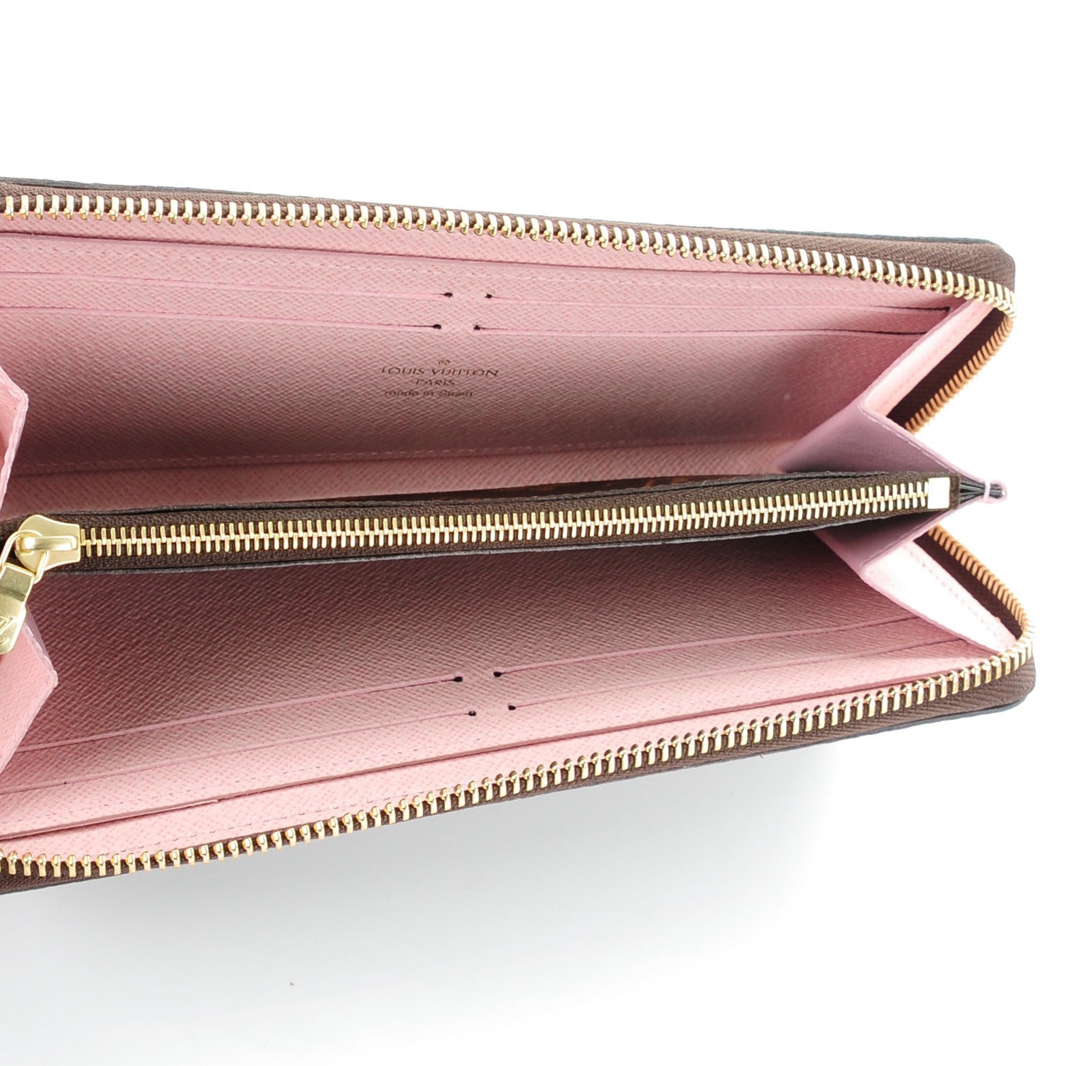 Louis Vuitton Monogram Clemence Wallet Rose Ballerine 5 of 7