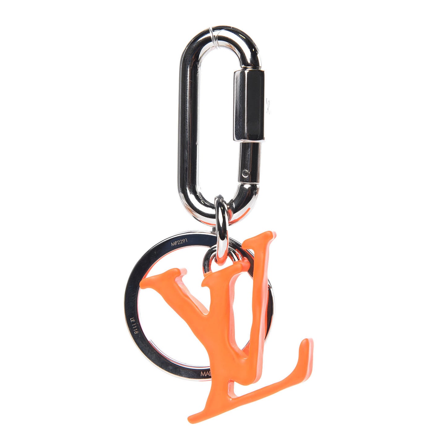LV Shape Solar Ray Bag Charm and Key Holder