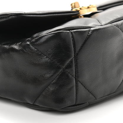 Chanel Lambskin Quilted Medium Chanel 19 Flap Black 8 of 9