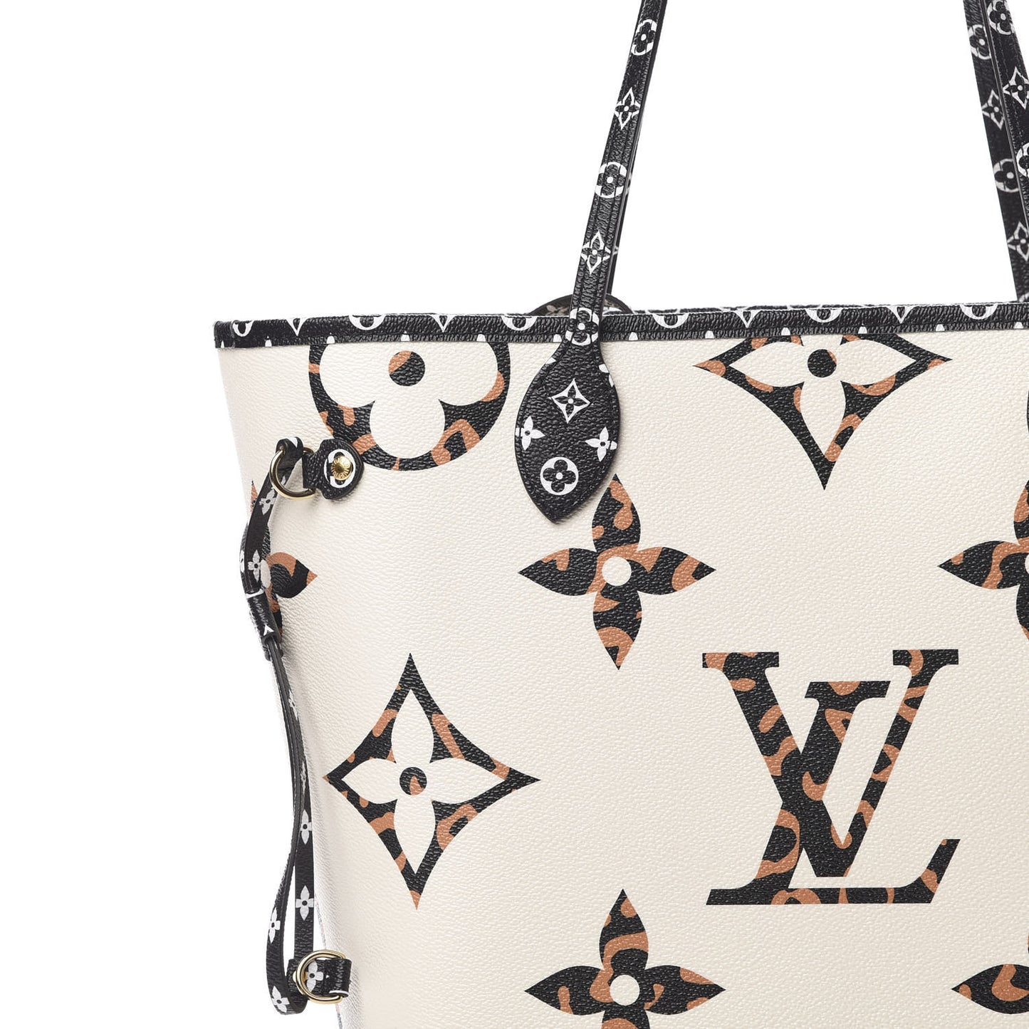 Monogram Giant Jungle Neverfull MM Ivory