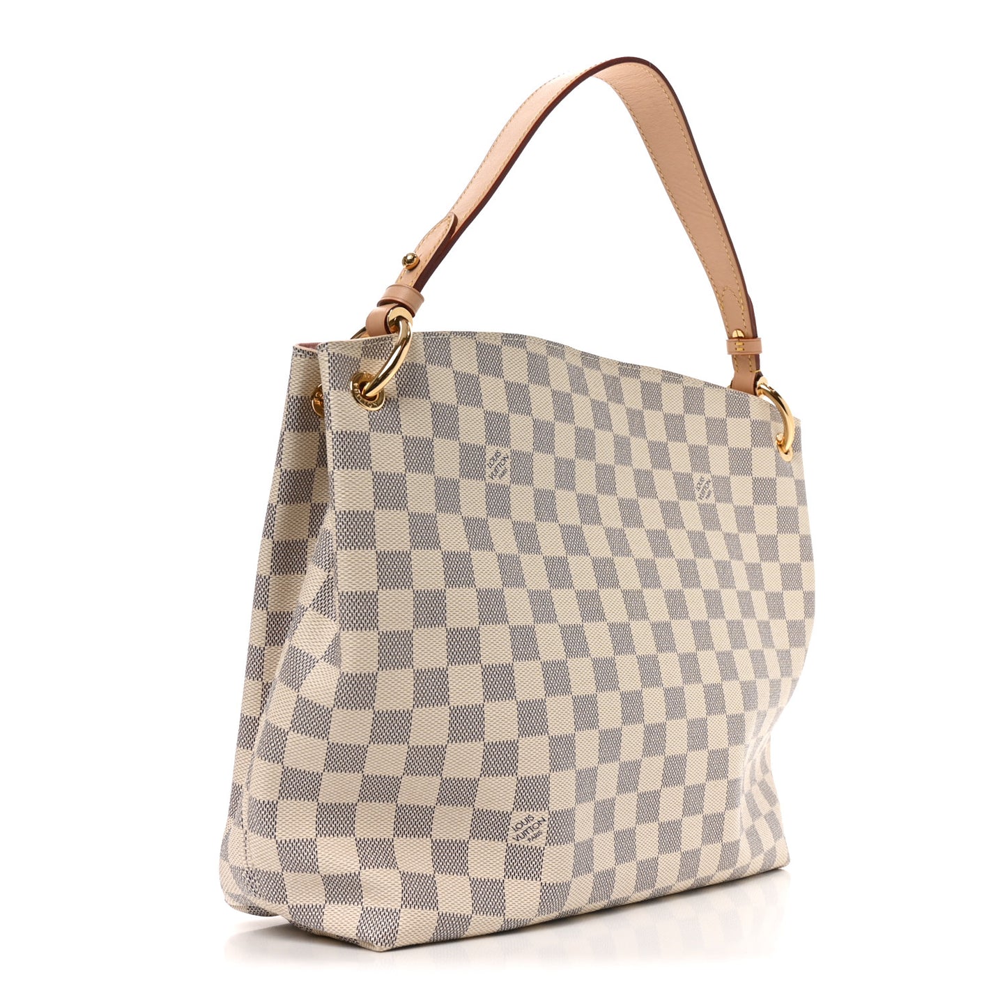 Damier Azur Graceful PM Rose Ballerine