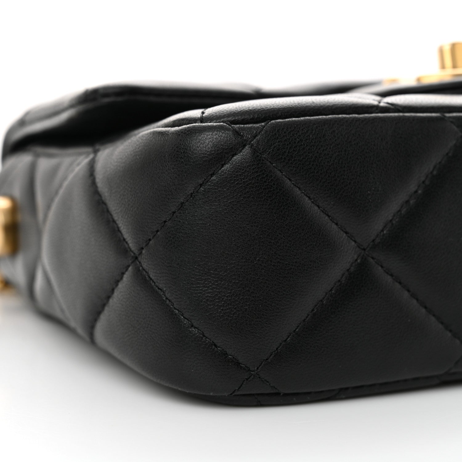 Chanel Lambskin Quilted Mini My Perfect Flap Black 9 of 12