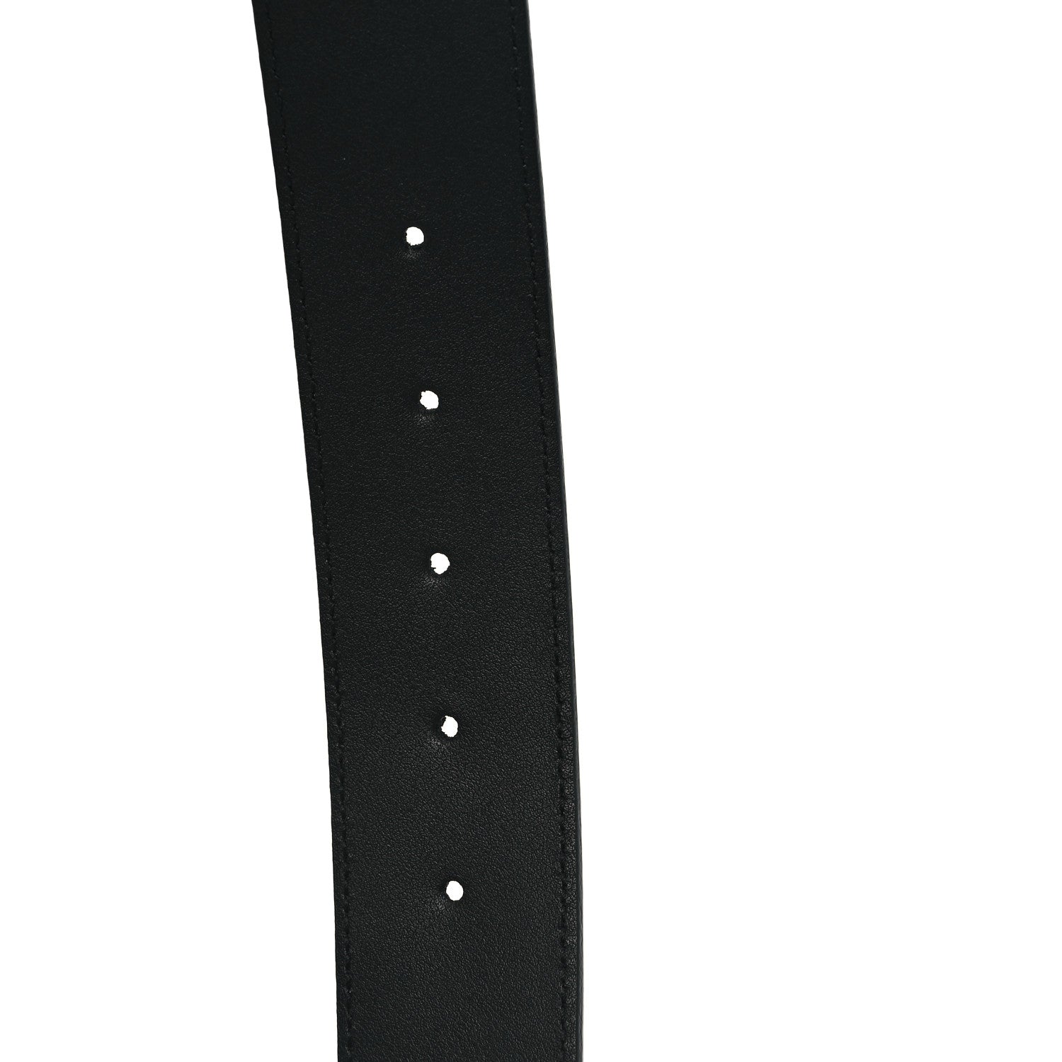 Gucci Textured Calfskin Double G 40mm Belt 90 36 Black 4 of 5