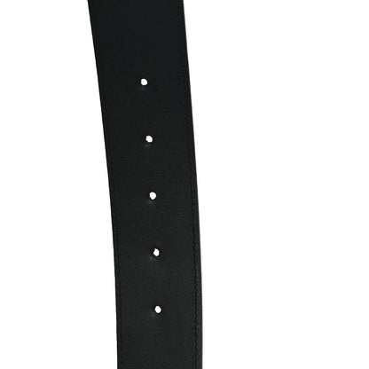 Gucci Textured Calfskin Double G 40mm Belt 90 36 Black 4 of 5