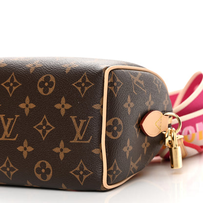 Louis Vuitton Monogram Speedy Bandouliere 20 Fuchsia 10 of 12