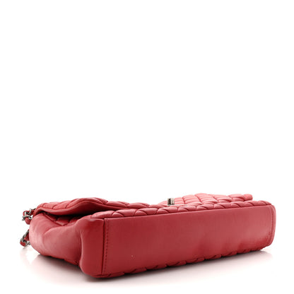 Chanel Iridescent Calfskin Large New Bubble Flap Fuchsia 4 of 17