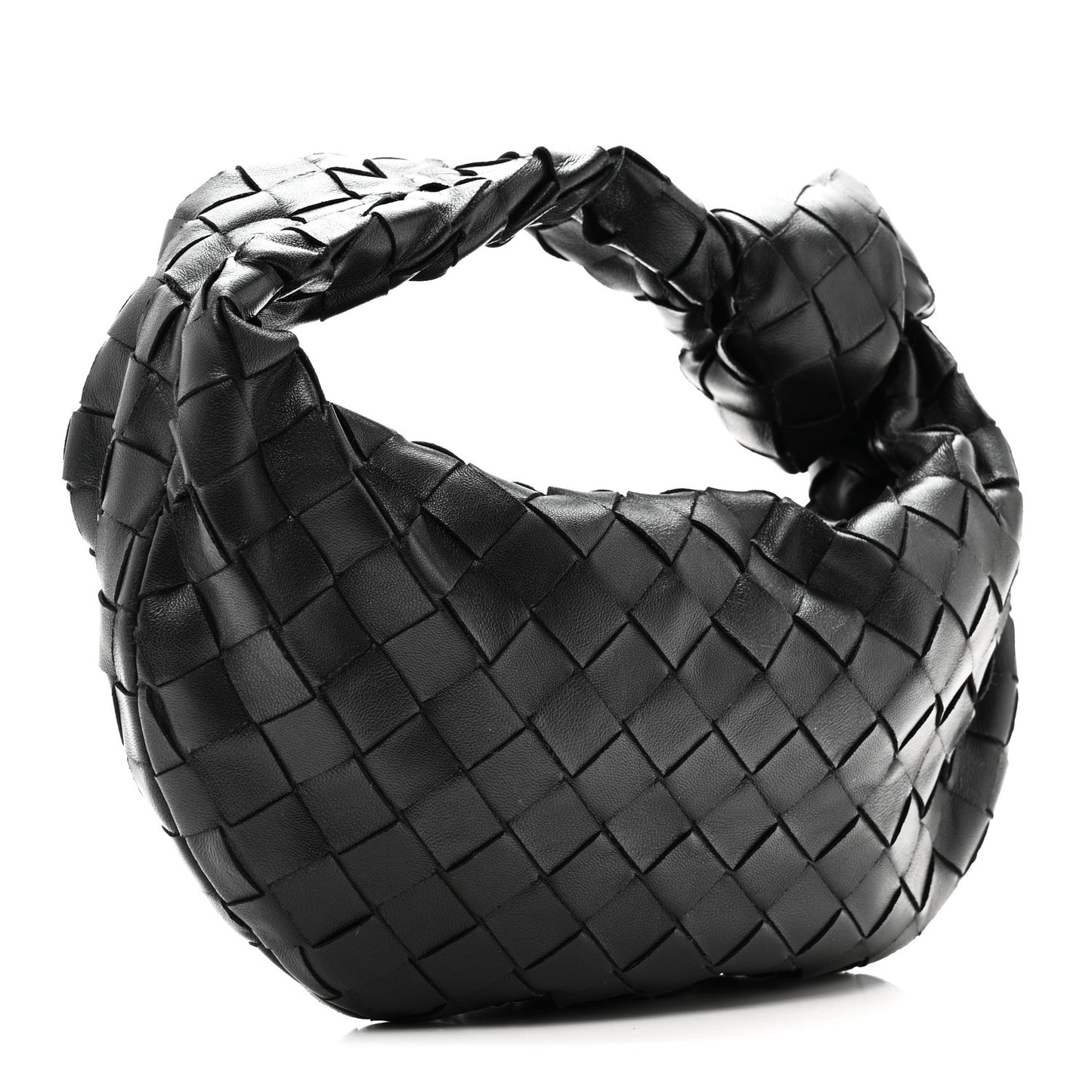 Nappa Intrecciato Mini Jodie Black