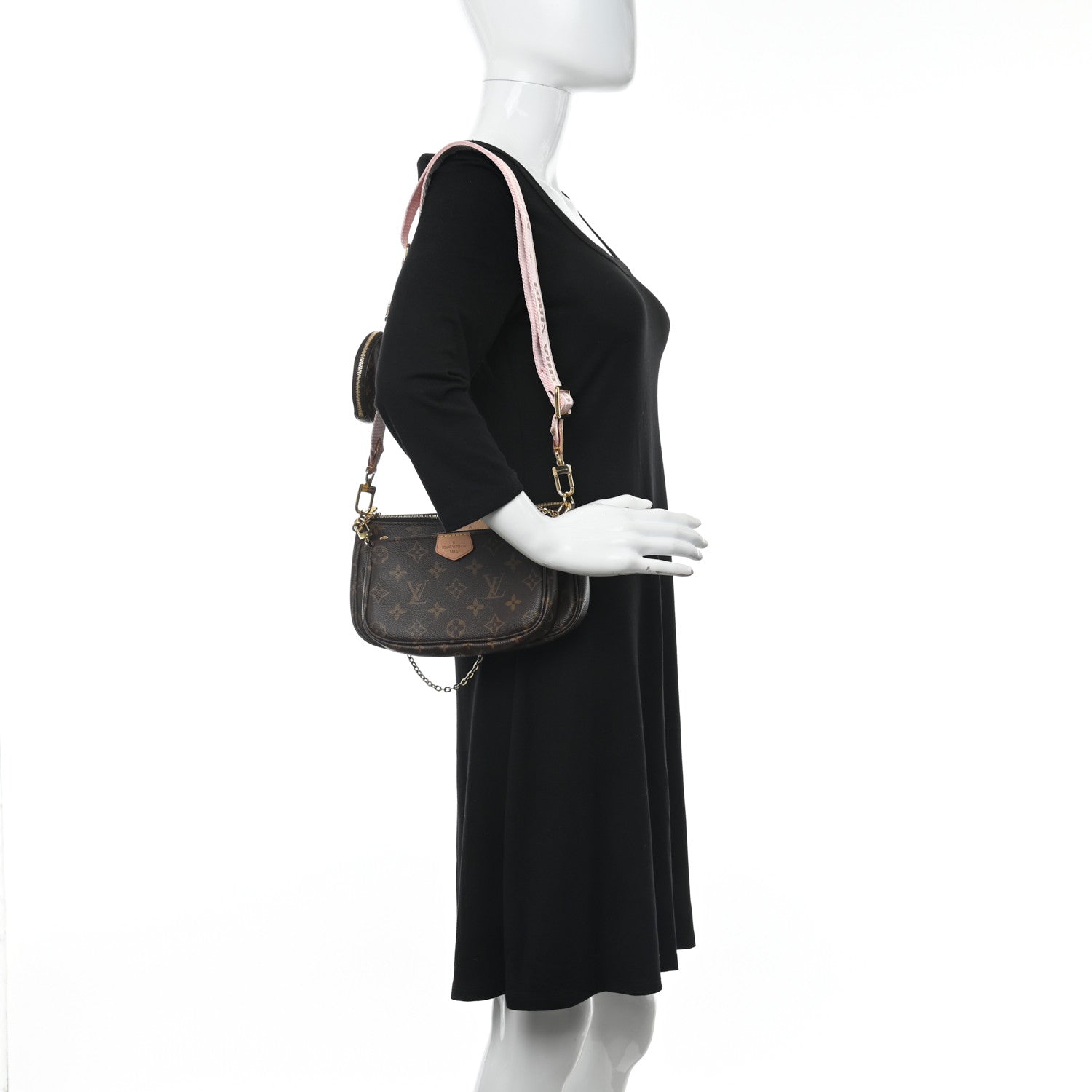 Louis Vuitton Monogram Multi Pochette Accessories Rose Clair 2 of 15