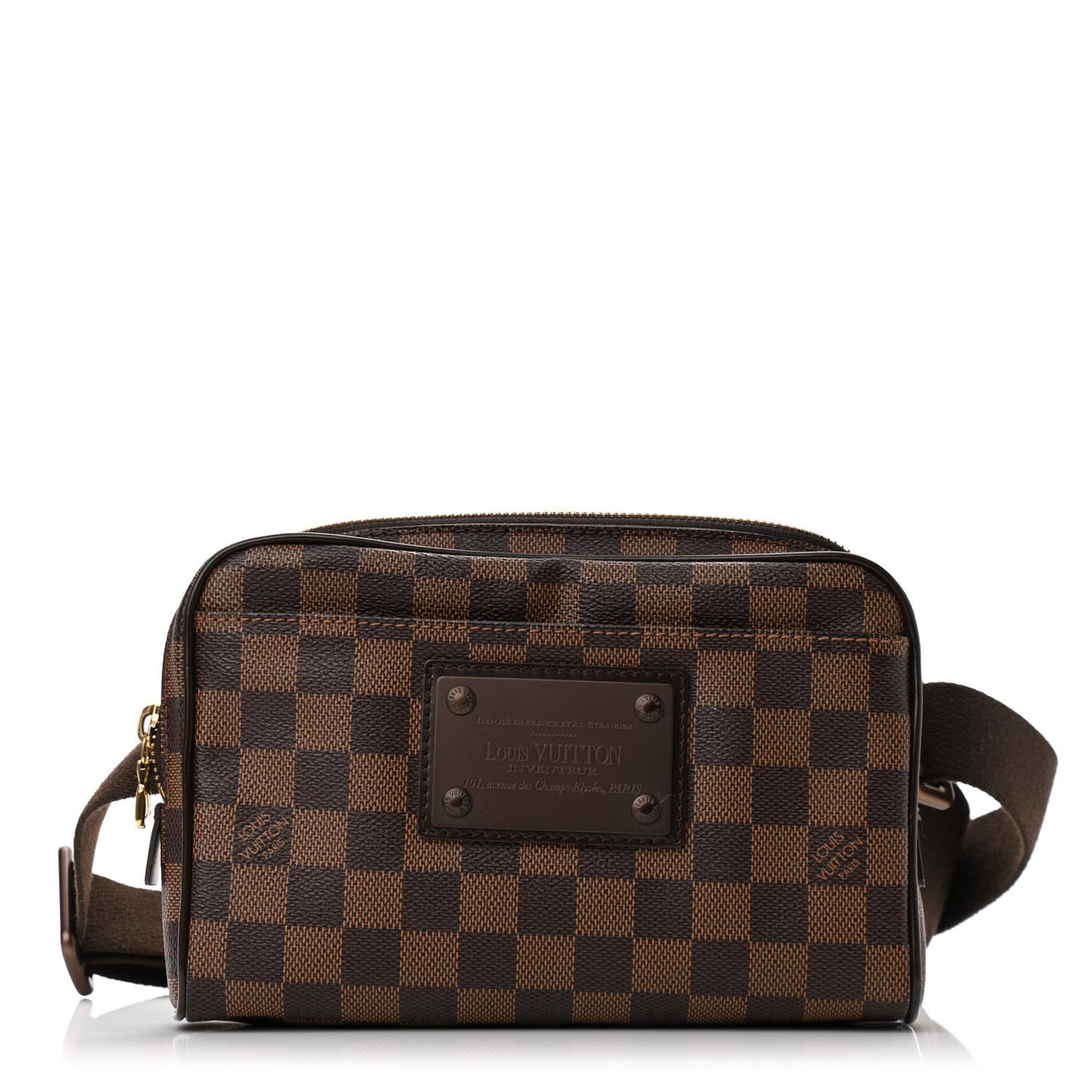 Damier Ebene Brooklyn Bum Bag