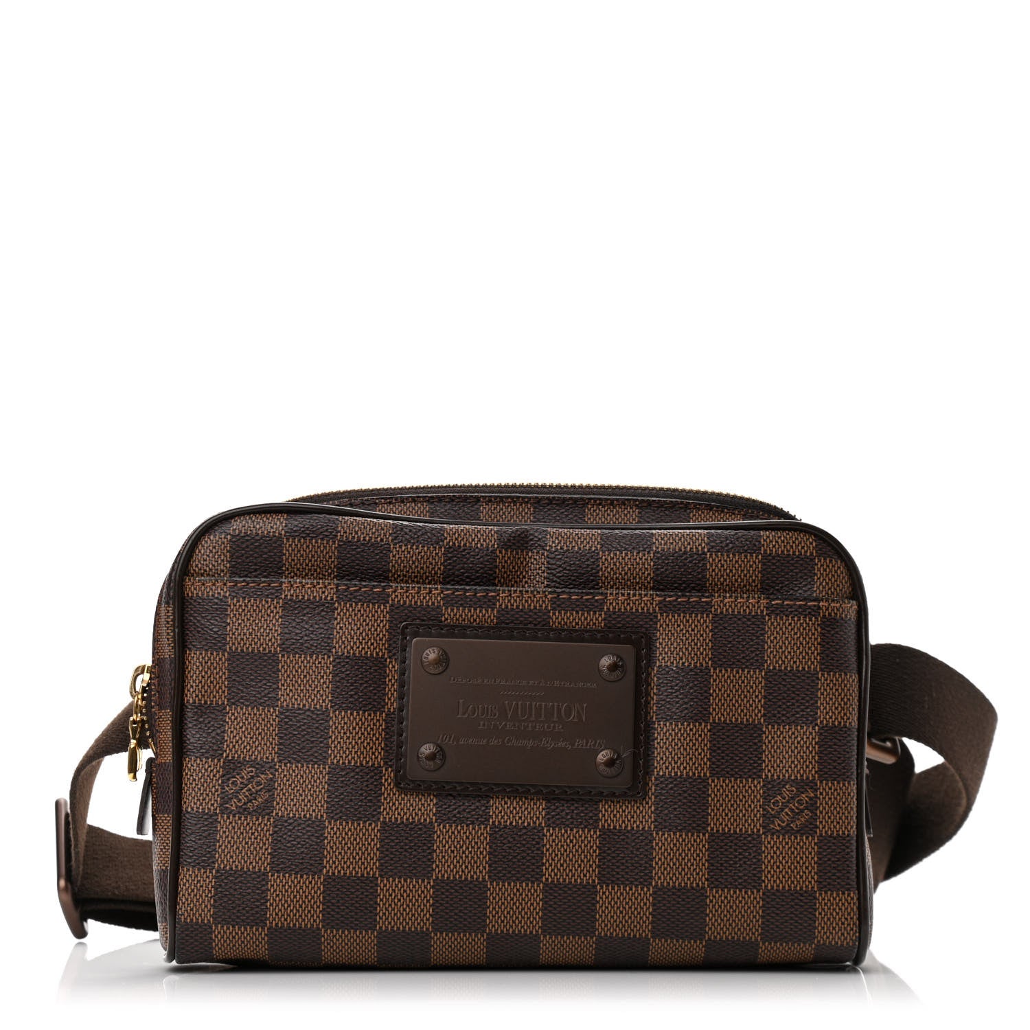 Louis Vuitton Damier Ebene Brooklyn Bum Bag 1 of 9