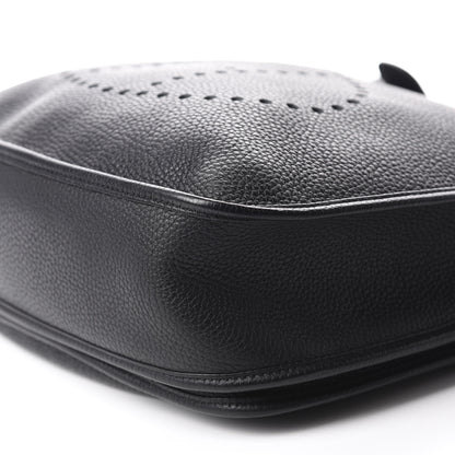 Hermes Taurillon Clemence Evelyne III GM Black 7 of 11