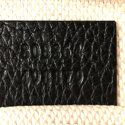 Gucci Pebbled Calfskin Small Soho Disco Bag Black 7 of 11