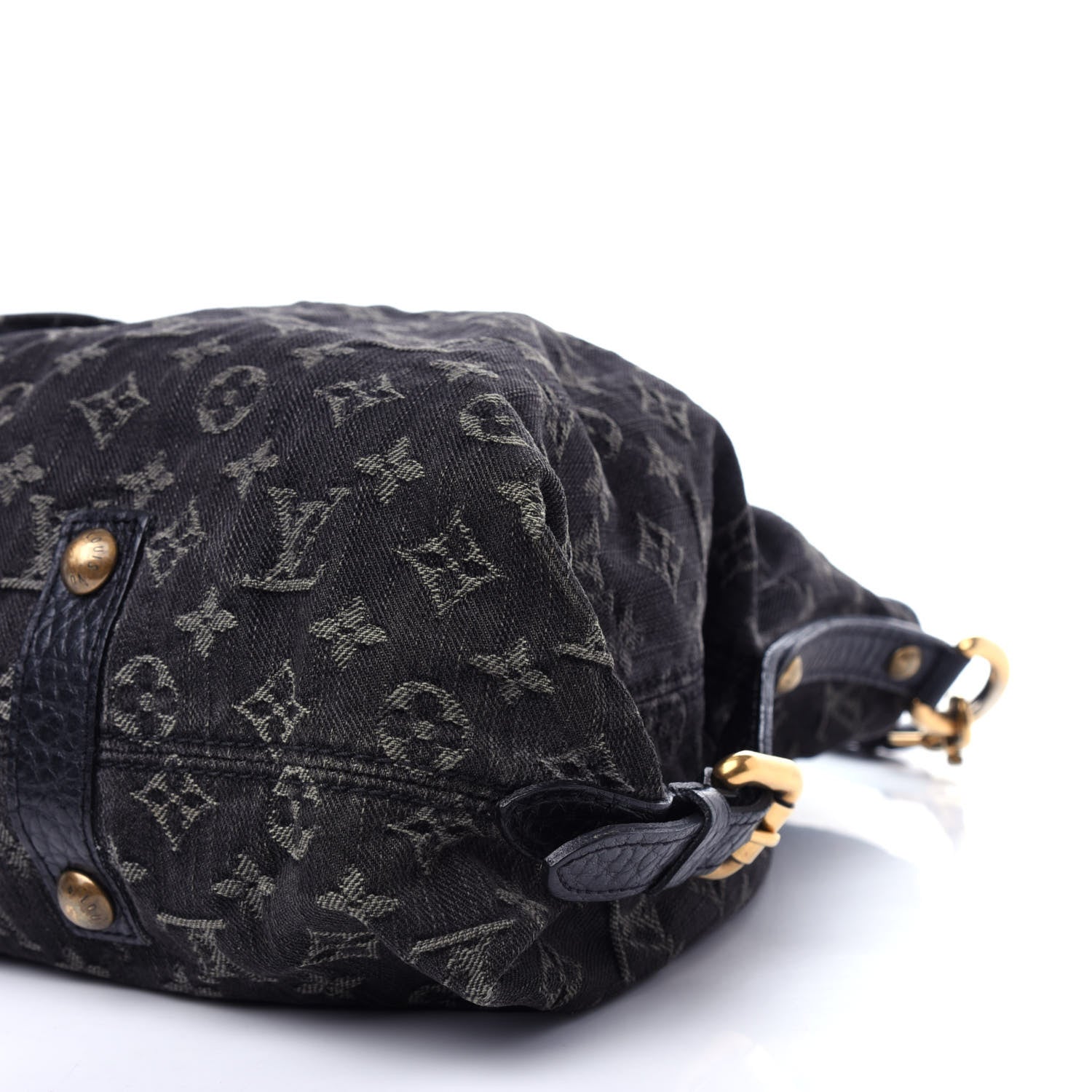 Louis Vuitton Denim Neo Cabby GM Black 9 of 10