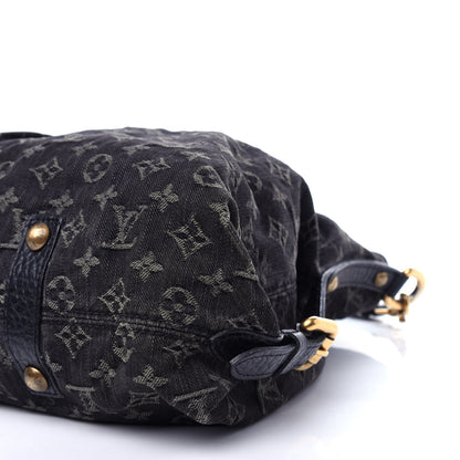 Louis Vuitton Denim Neo Cabby GM Black 9 of 10
