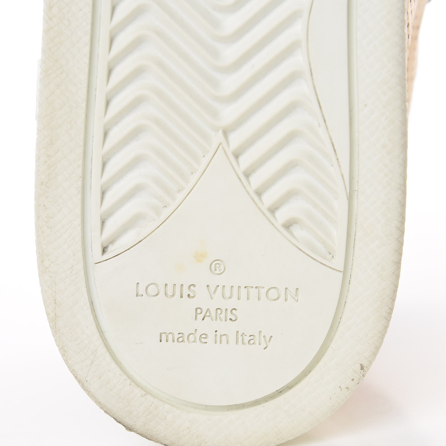Louis Vuitton Calfskin Monogram Boombox High Top Sneakers 37 Gold 9 of 13