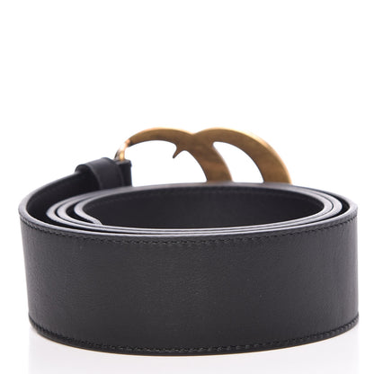 Gucci Calfskin Double G 40mm Belt 90 36 Black 3 of 6