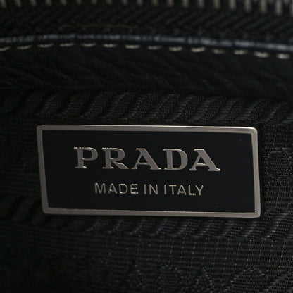Prada Vitello Daino Shoulder Bag Black 5 of 7