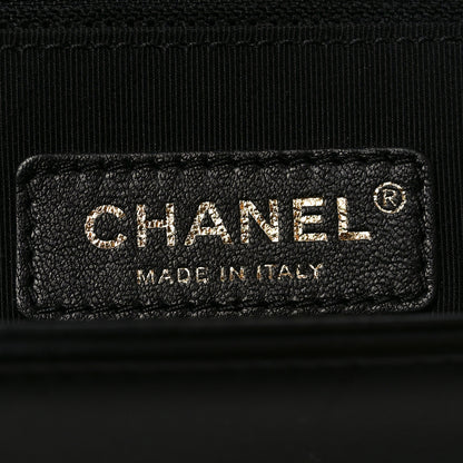 Chanel Lambskin Quilted Large Boy Flap Black 6 of 11