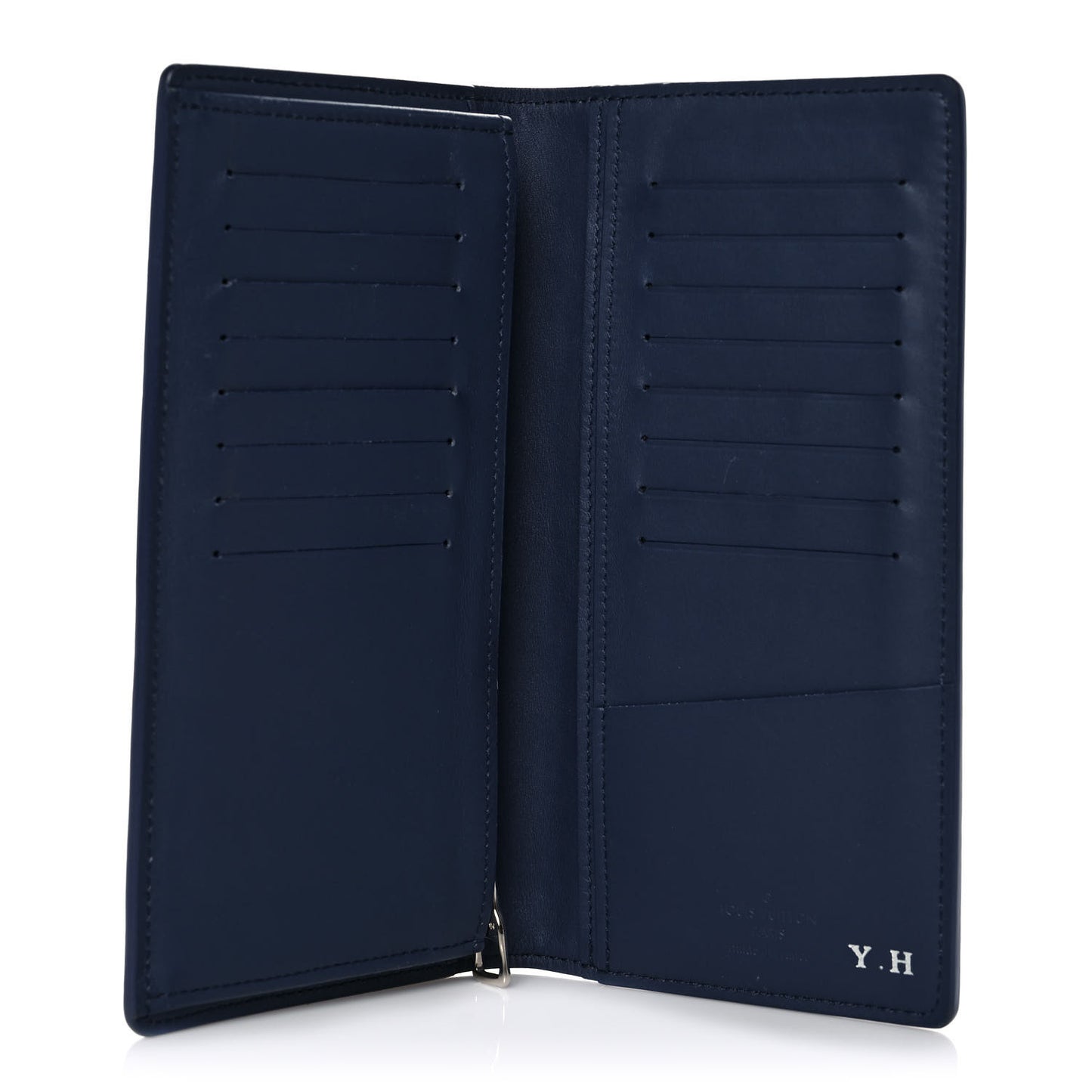 Monogram Ink Watercolor Brazza Wallet
