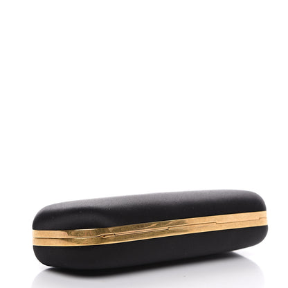 Alexander McQueen Silk Knucklebox Clutch Black 3 of 10