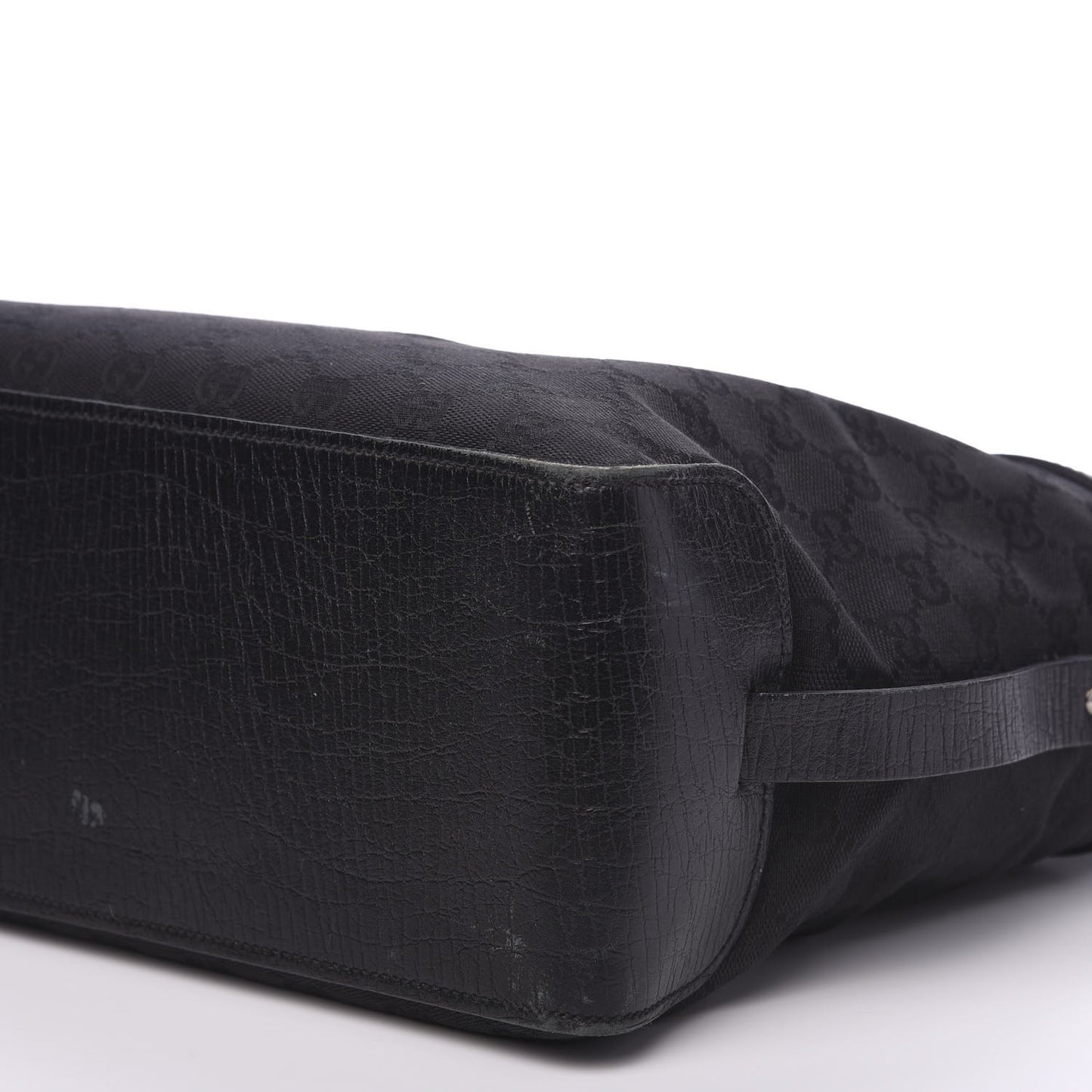 Monogram Large Tote Black