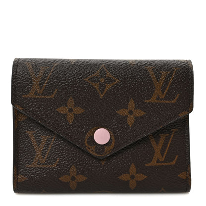 Louis Vuitton Monogram Victorine Wallet Rose Ballerine 1 of 6