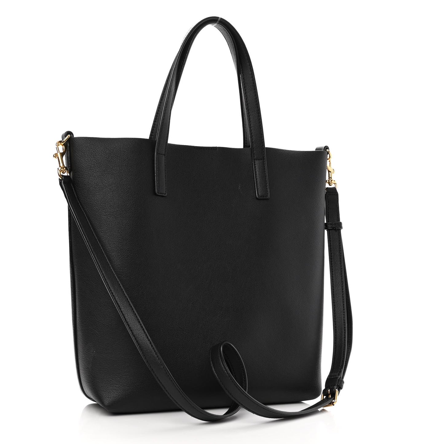 Calfskin Toy Shopping Tote Black