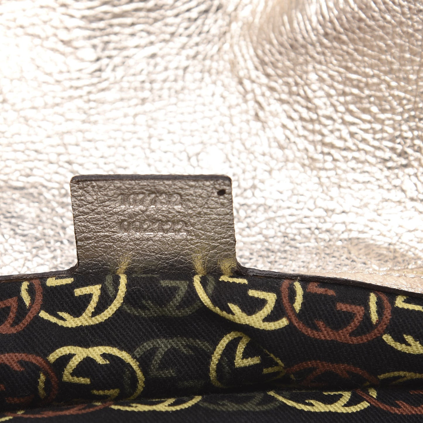 Metallic Calfskin Medium Britt Tassel Shoulder Bag Platinum