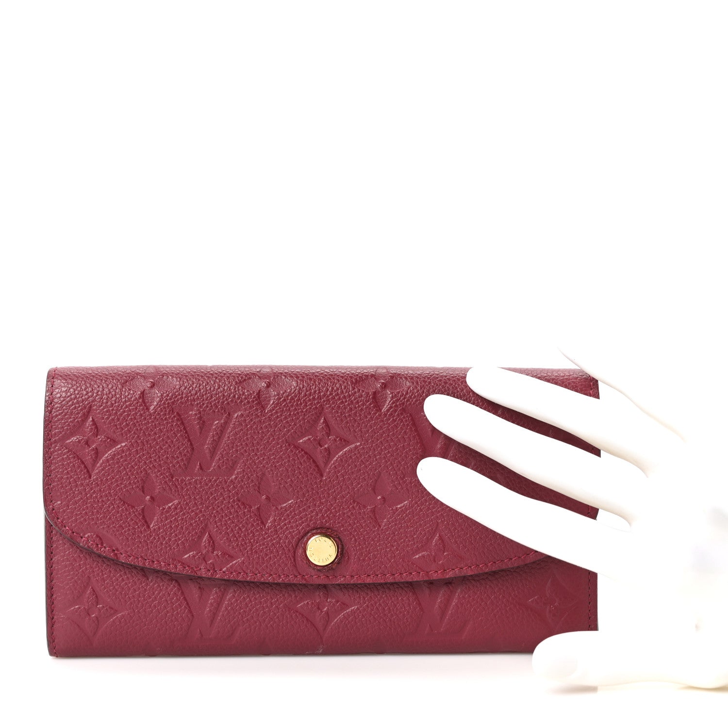 Louis Vuitton Empreinte Emilie Wallet Raisin 2 of 9