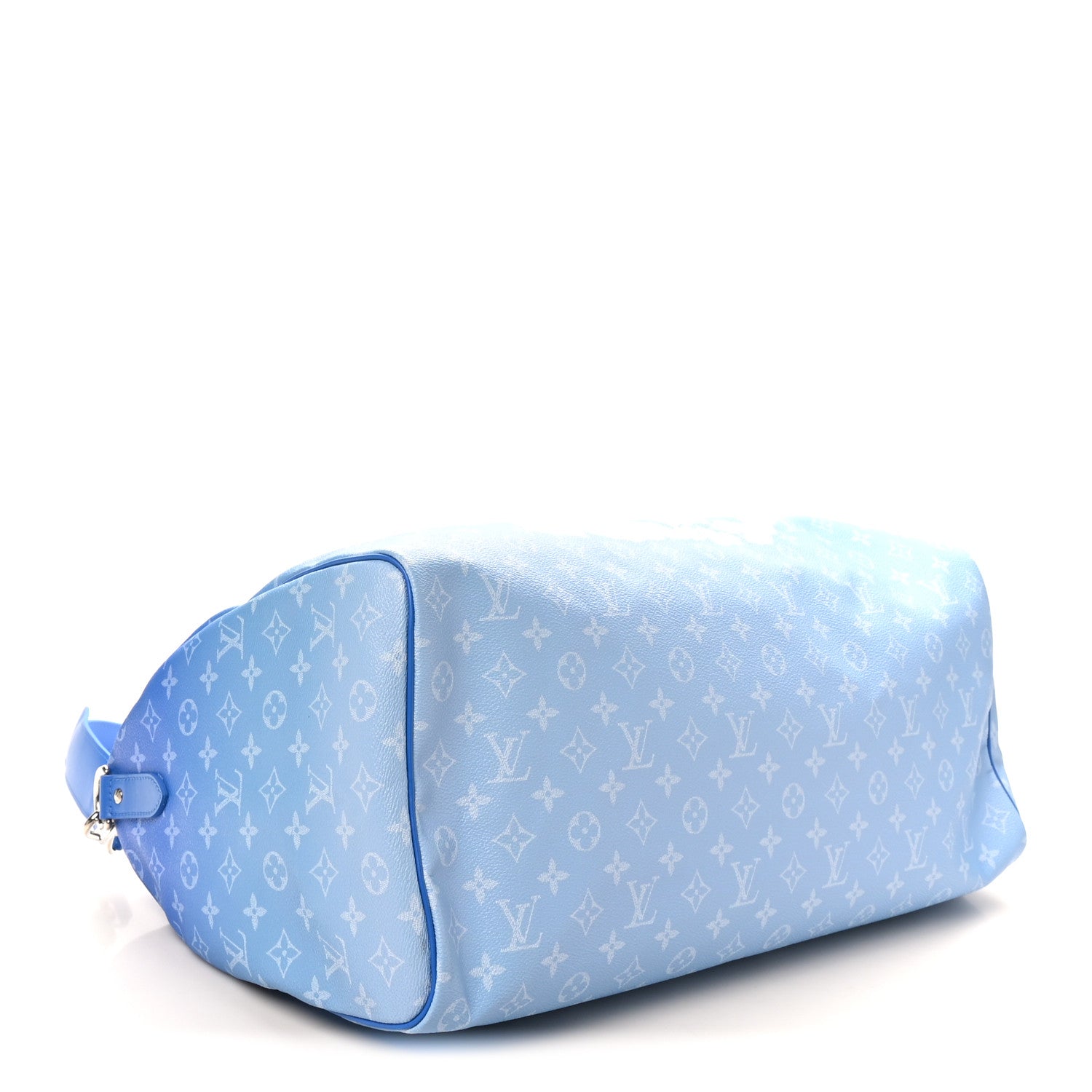 Louis Vuitton Monogram Clouds Keepall Bandouliere 50 Blue 3 of 8