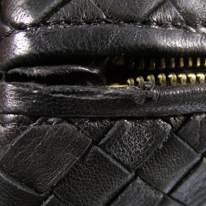 Bottega Veneta Vintage Woven Clutch Bag Nero 7 of 9