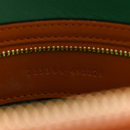 Gucci X DANS LE VERT Calfskin Snakeskin Medium Top Handle Dome Bag Brown Multicolor 8 of 13