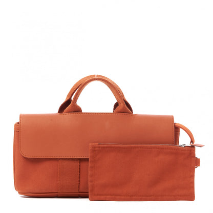 Hermes Chevron Herringbone Swift Long Valparaiso PM Potiron 1 of 8