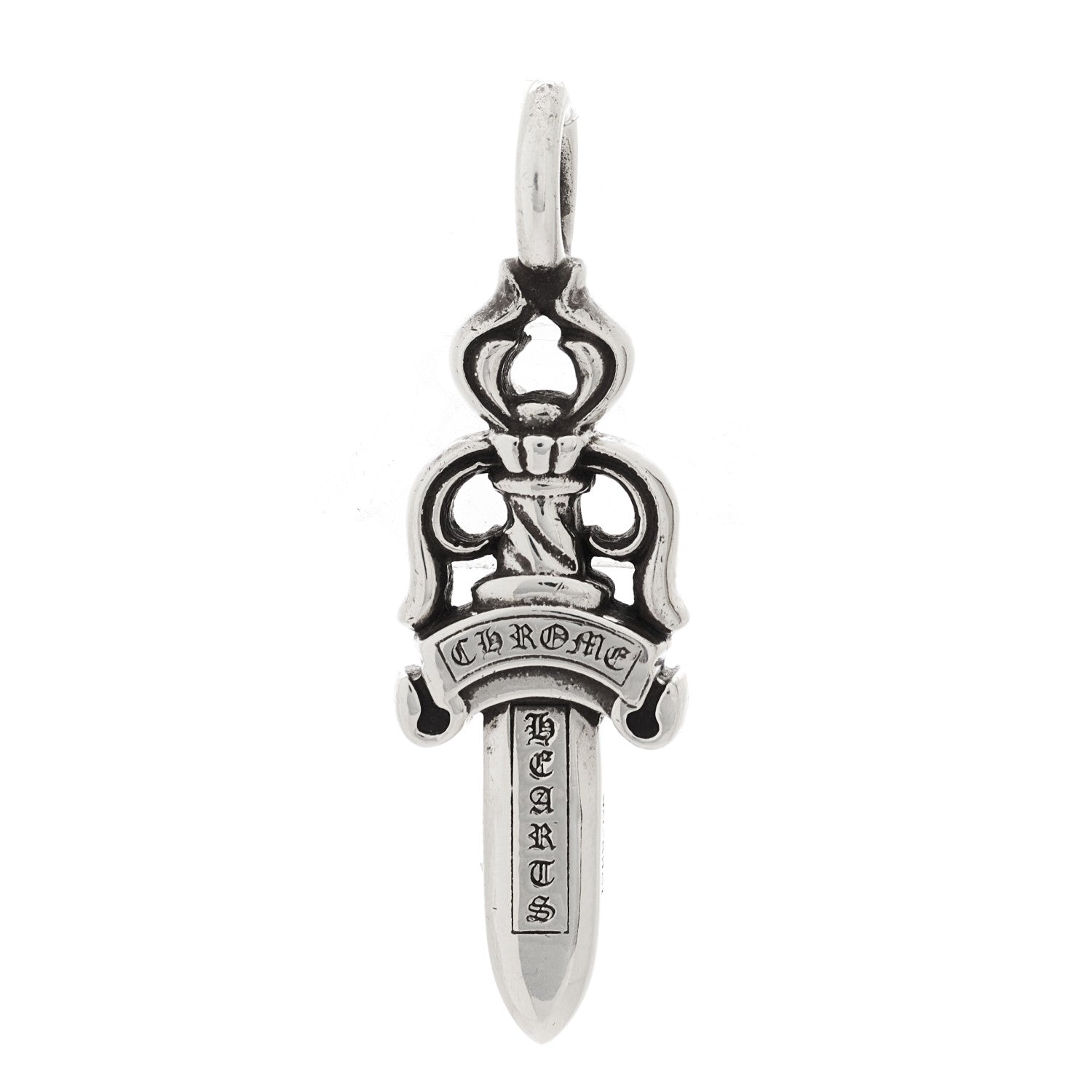 Chrome Hearts Sterling Silver Dagger Pendant 1 of 4