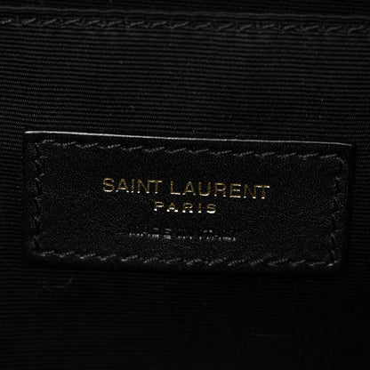 Saint Laurent Grain De Poudre Monogram Belt Bag Black 6 of 10