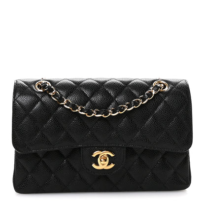 Chanel Caviar Quilted Small Double Flap Black 1 of 11