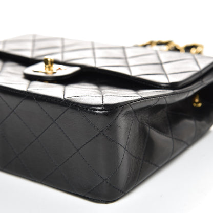 Chanel Lambskin Quilted Mini Square Flap Bag Black 11 of 12