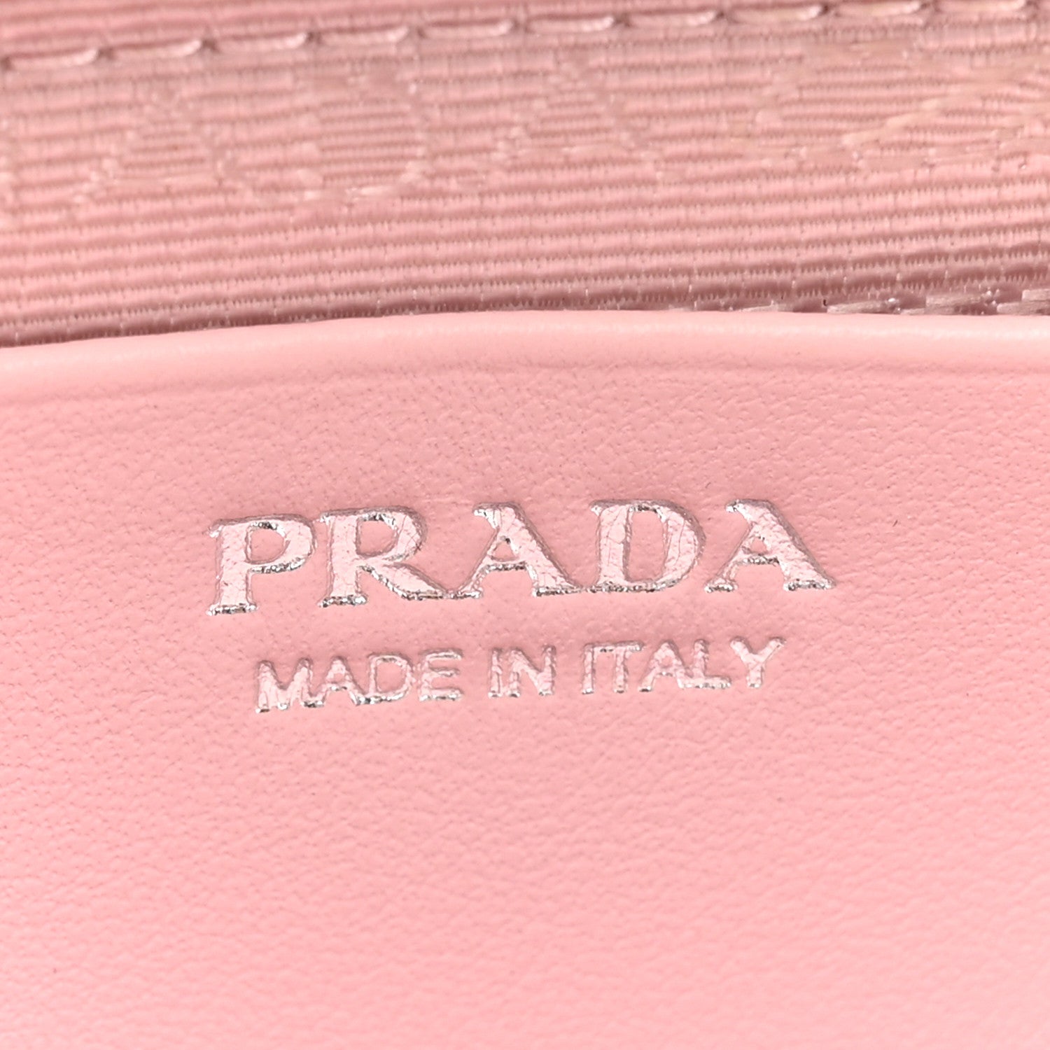 Prada Satin Crystal Mini Triangle Crossbody Pouch Alabastro 7 of 13