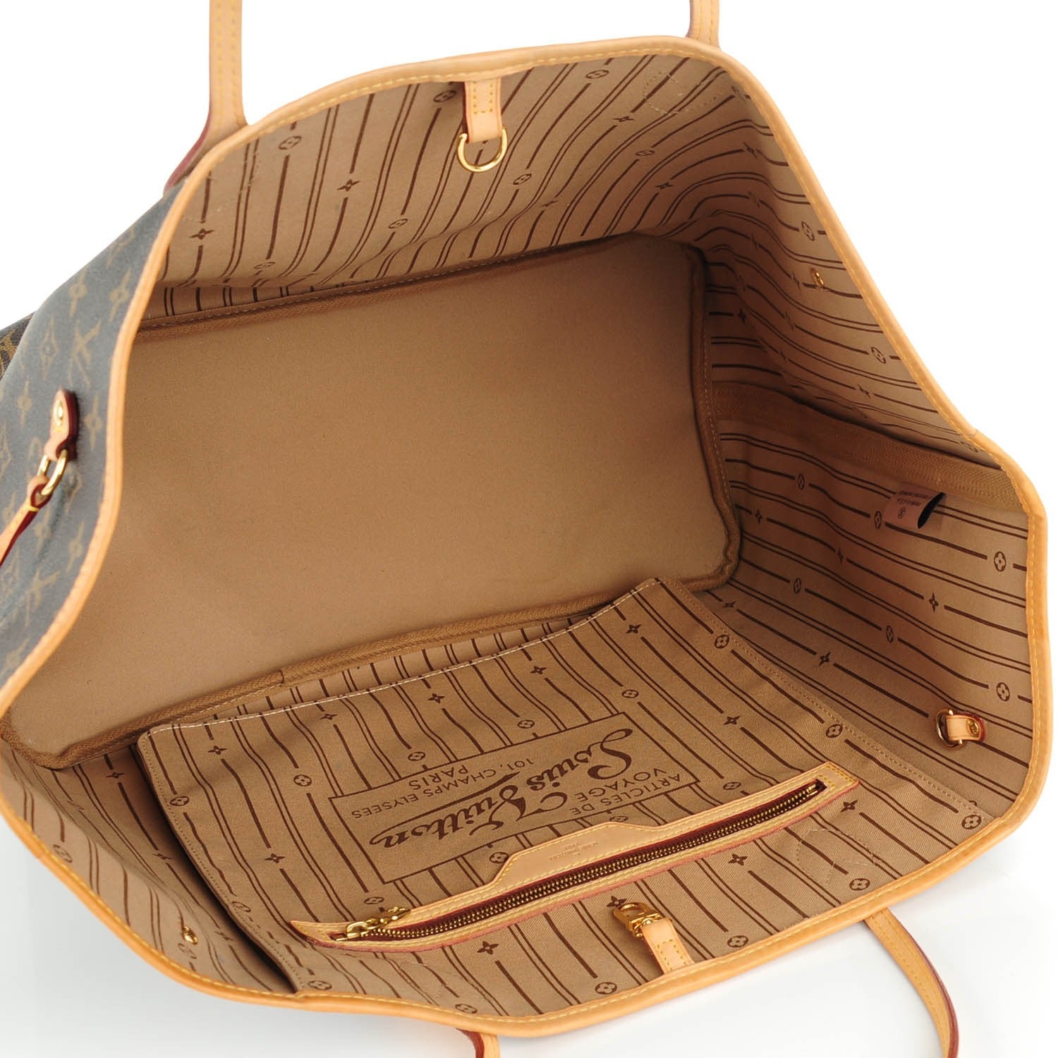 Louis Vuitton Monogram Neverfull GM 5 of 9