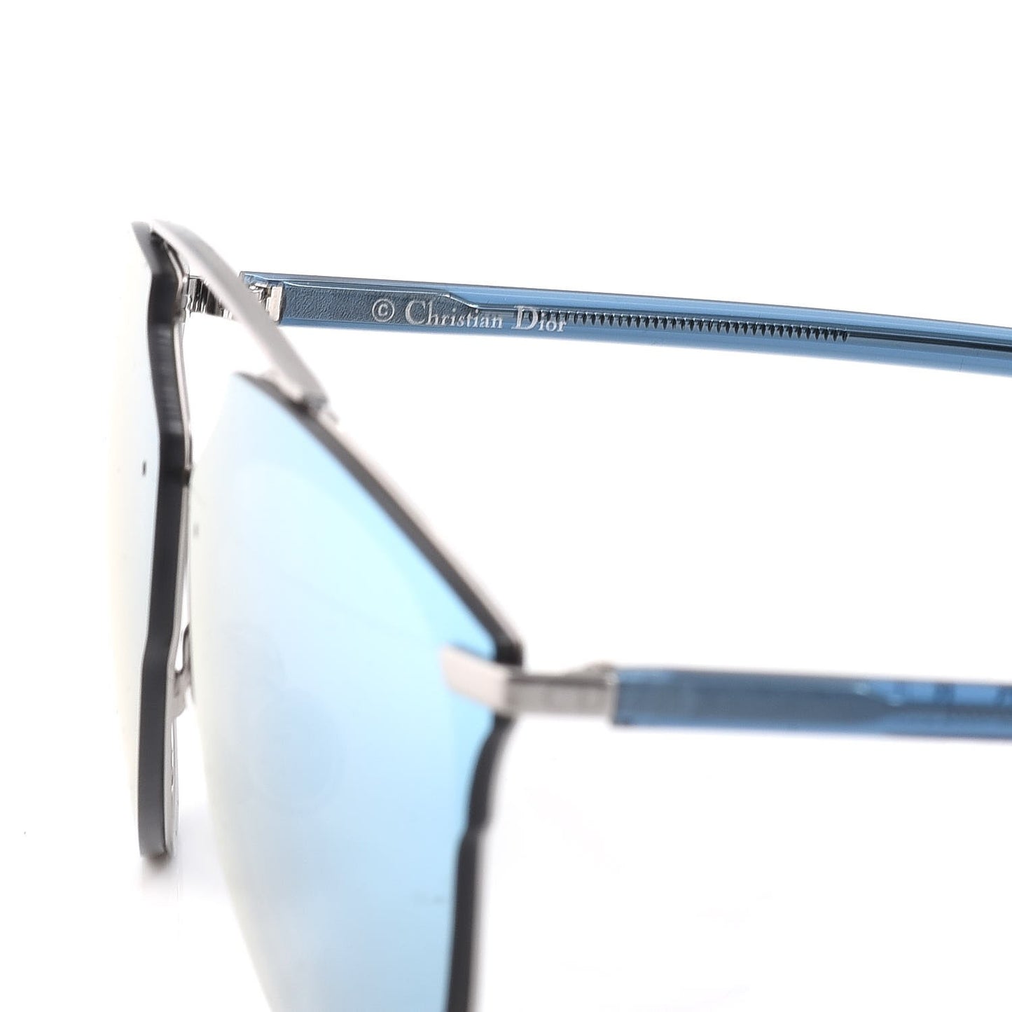 Reflected Prism Sunglasses Blue