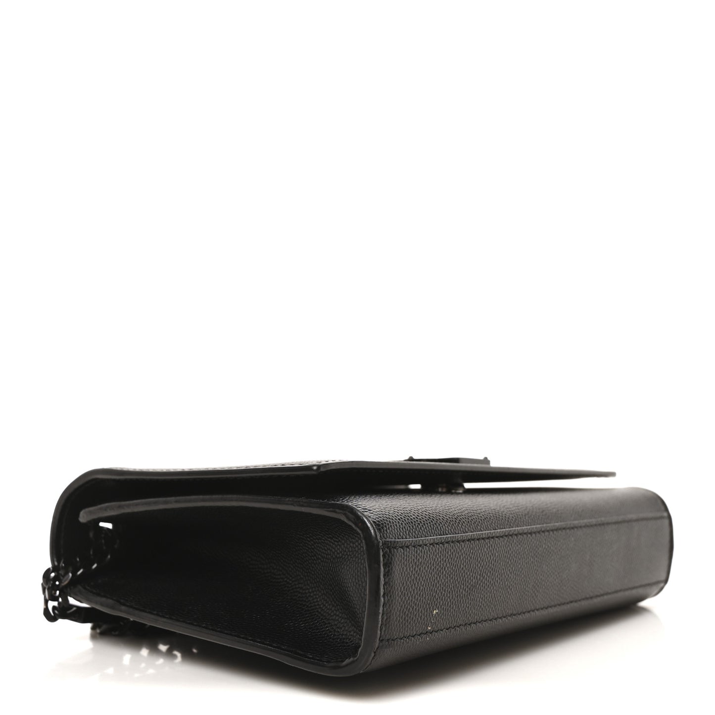 Grain De Poudre Small Monogram Monochrome Kate Satchel Black