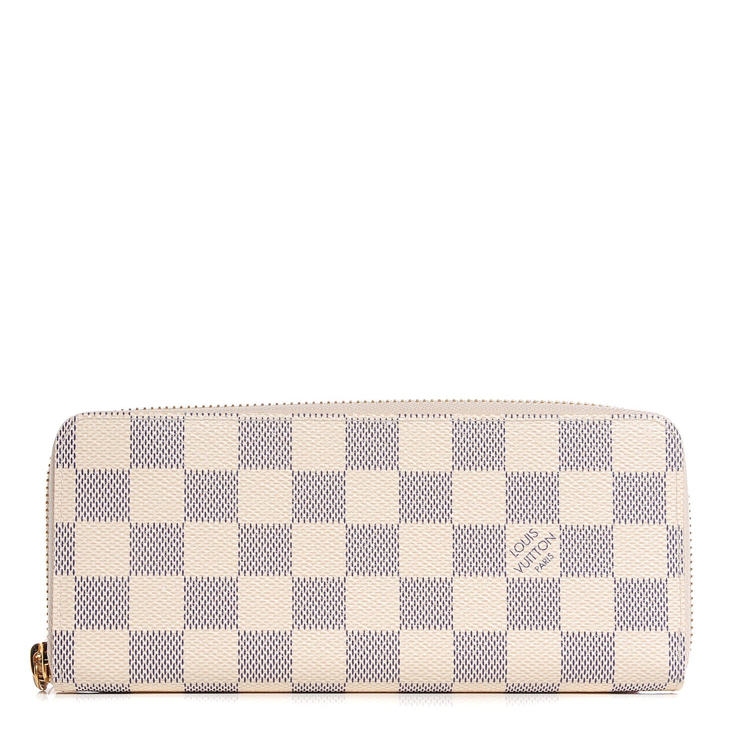 Louis Vuitton Damier Azur Clemence Wallet 1 of 8