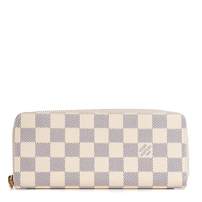 Louis Vuitton Damier Azur Clemence Wallet 1 of 8